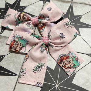 Under the Sea Pink Hairbows
